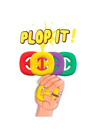 Pop It / Plop It Stres Giderici Oyuncak, Fidget Toys Snapperz Kas Geliştirici