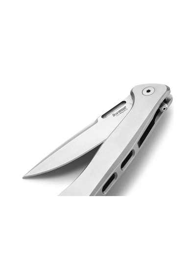 Lionsteel Emmet Em01 Fl Stonewashed Magnacut Grey Titanium Kamp Çakı Gri