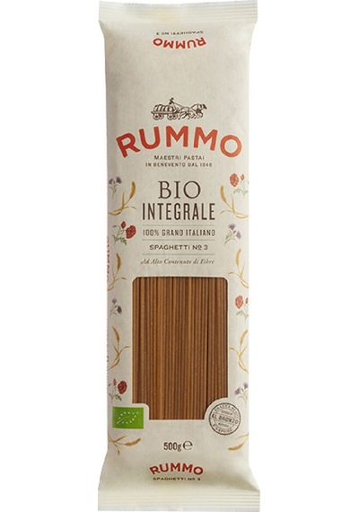 Rummo Organik Kepekli Spagetti No 3 Makarna 500 G