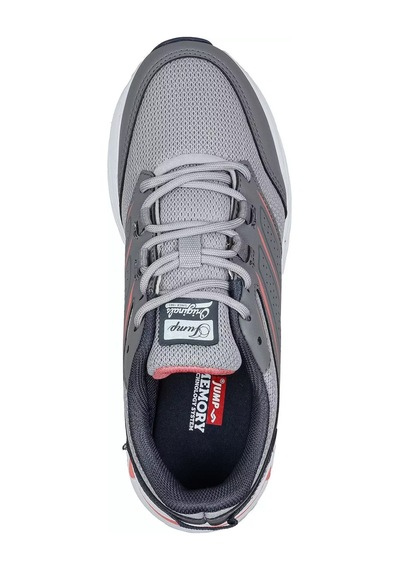 Jump 30910 Bağcıklı Memory İç Taban Unisex Spor Ayakkabı Gri Gri