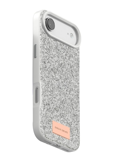 Apple Uyumlu iPhone 17 Air Bright Simli Kapak Beyaz\
