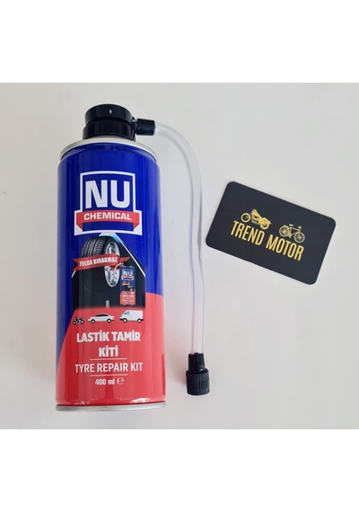Nu Lastik Tamir Sprey Kiti 400ml 2 Adet - Motosiklet Araba