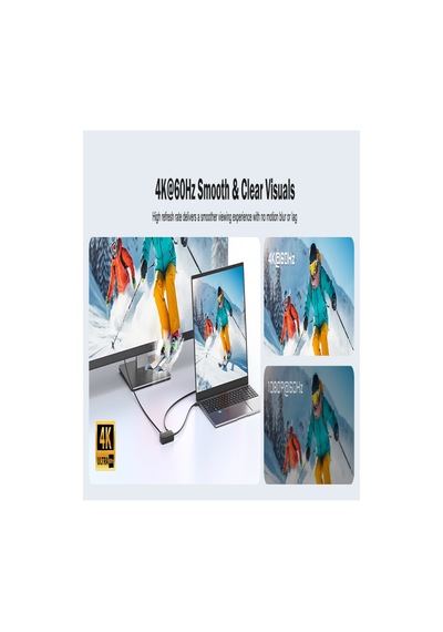 Lemorele Hd42 3'ü 1 Arada Type-c To Çift Hdmı 4k 60hz Görüntü Aktarıcı Ve 100w Pd Hızlı Şarj Hub - Dual Monitör Çoklayıcı Dönüştürücü Adaptör Windows Ve Mac Lemorele Hd42 3'ü 1 Arada Type-c To Çift Hdmı 4k 60hz Görüntü Aktarıcı Ve 100w Pd Hızlı Şarj Hub - Dual Monitör Çoklayıcı Dönüştürücü Adaptör Windows Ve Mac