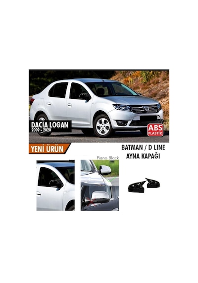 Dacia Logan 2009 - 2020 Batman Yarasa Ayna Kapağı