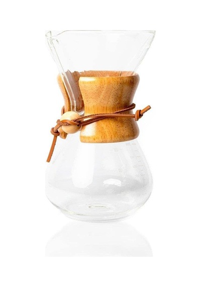 Epinox Cam Dripper Kahve Ekipmanı, 600 Ml, 4 Cup Chemex Modeli Sku: Zeus8690010523242