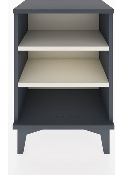 Arges Komodin 2 Raflı 44x30x64 Antrasit-aytaşı Antrasit