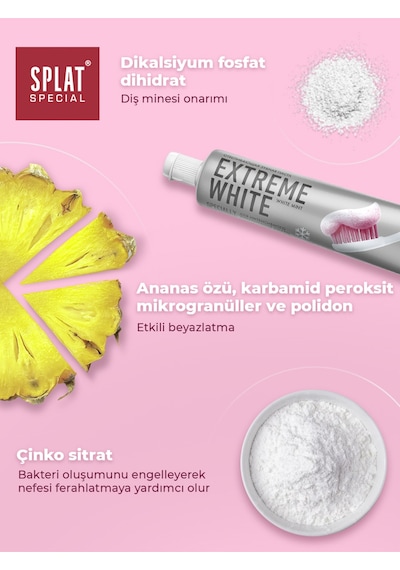Splat Special Extreme White Beyazlatıcı Diş Macunu 75 Ml Beyazlık