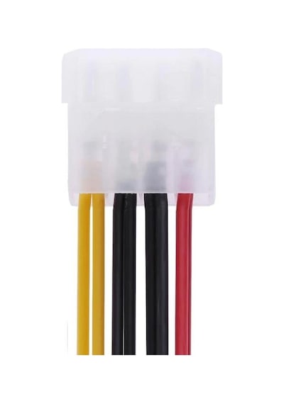 Fan Çoklayıcı Kablo Splitter 4 Pin Switch 3 Pin 3 Port