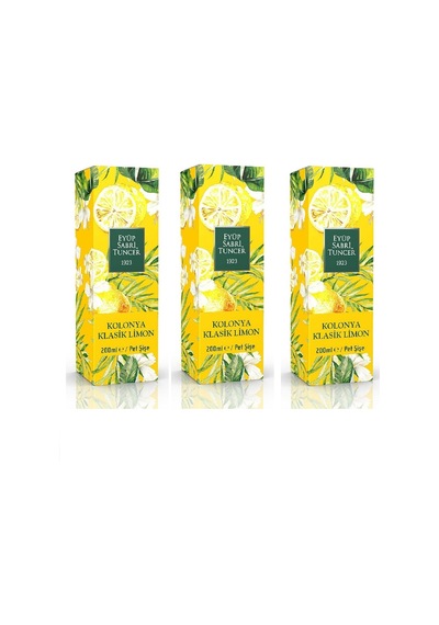 Eyüp Sabri Tuncer Klasik Limon Kolonyası 3 x 200 ML