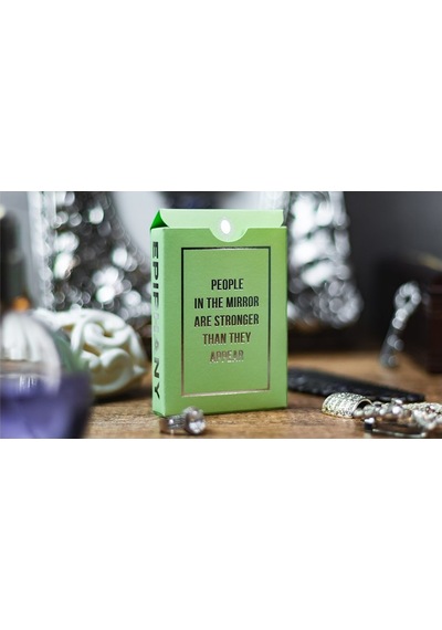 King Star Reflections Epiphany Green Premium Oyun Kağıdı Koleksiyonluk İskambil Kartları