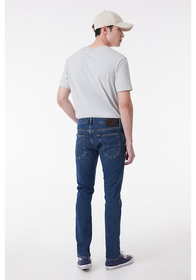Lee Luke Slim Fit Dar Kesim Normal Bel Mavi Esnek Erkek Jean Denim Kot Pantolon L719098XT Mavi
