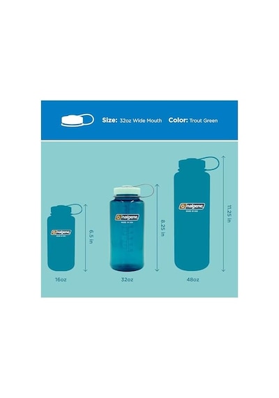 Nalgene Wh Sustain İçecek Şişesi Alabalık 1 L 50 x 22