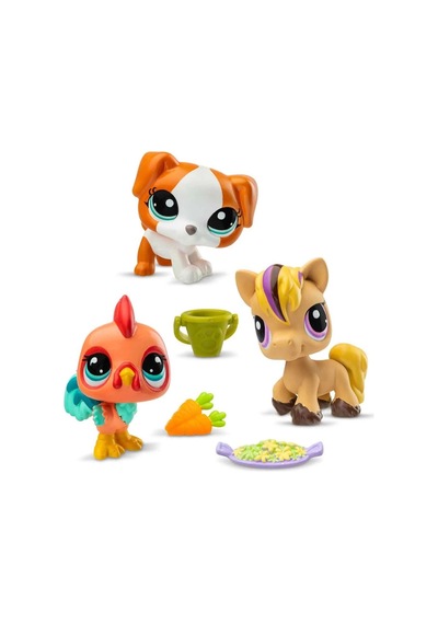 Littlest Pet Shop Minişler 3 Lü Figür Seti S3 163-165 Diğer