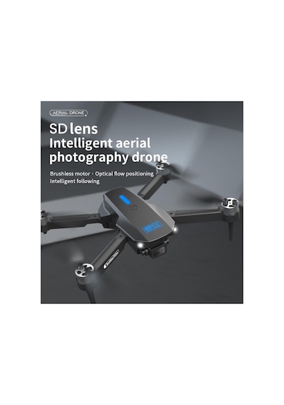 Çift Kamera Ve Bataryalı Drone Uzaktan Kumandalı App Destekli Brushless Motor Quadcopter Optik Duruş