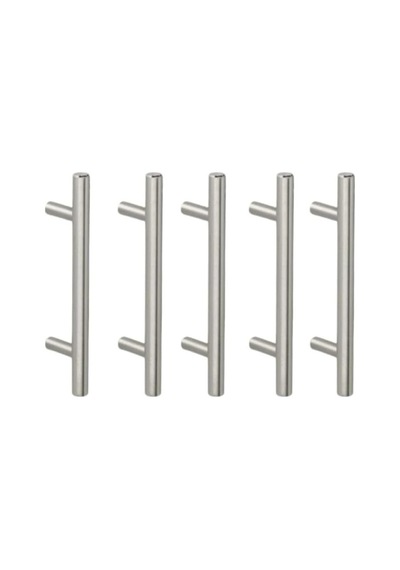 5 Adet 224mm Paslanmaz Çelik Kulp Seti 155 x 230 MM (Büyük Boy)