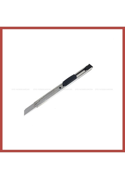 Bezos Metal Dar Maket Bıçağı İnce Falçata 9mm Erdotıca