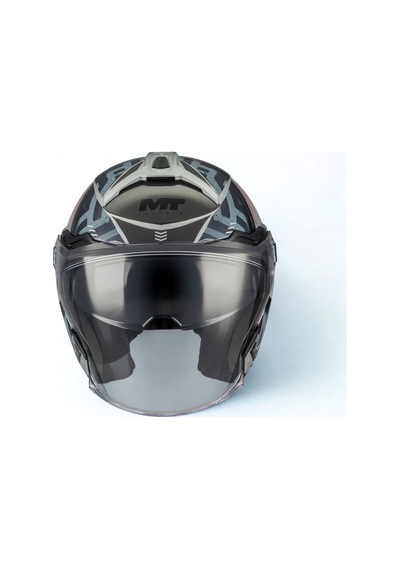 Mt Kask Of515sv Cosmo Sv Arrow C2 Siyah - Gri
