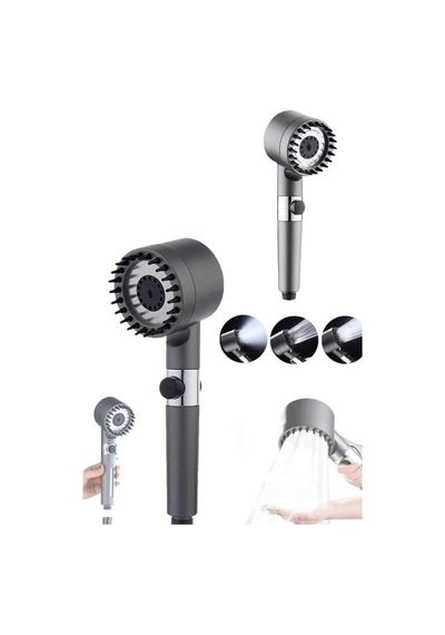 Etkili Filtreli Duş Başlığı 3 Modlu Banyo Keyfi Diğer