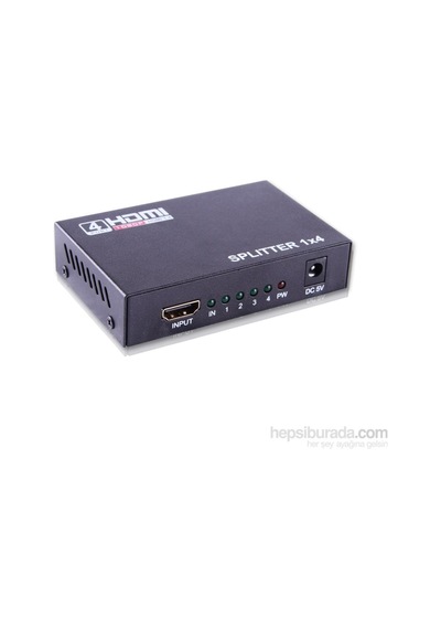 Qport Q-Spl4 4'Lü Hdmı Çoklayıcı. Full Hd