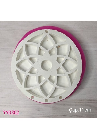 Yy0302 Sahasrara Meditasyon Simge Silikon Kalıp