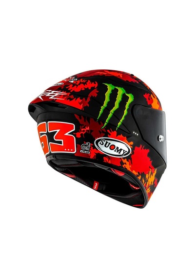 Suomy S1-xr Gp Kask Bagnaıa Monster Edıtıon 2025 Matt Çok Renkli