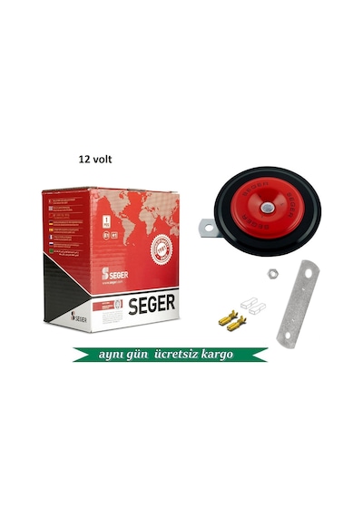 Seger Didit Korna 12 Volt Kalın Ses 50Fk