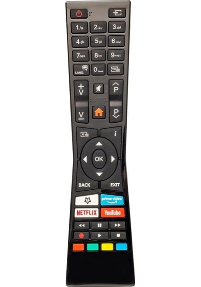 Vestel Uyumlu Netflix-youtube-prime Video Tuşlu Lcd-led Tv Kumanda Src-4316 17382 Kalıp