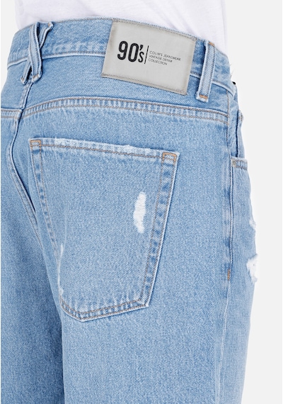 Colin's Colins Rahat Düz Kesim Orta Bel Siyah Erkek Jean Şort Denim Colin's Colins Rahat Düz Kesim Orta Bel Siyah Erkek Jean Şort Denim