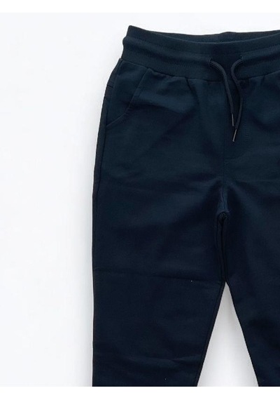 Zekids Erkek Çocuk Beli Paçası Lastikli Eşofman Alt-14324 Lacivert