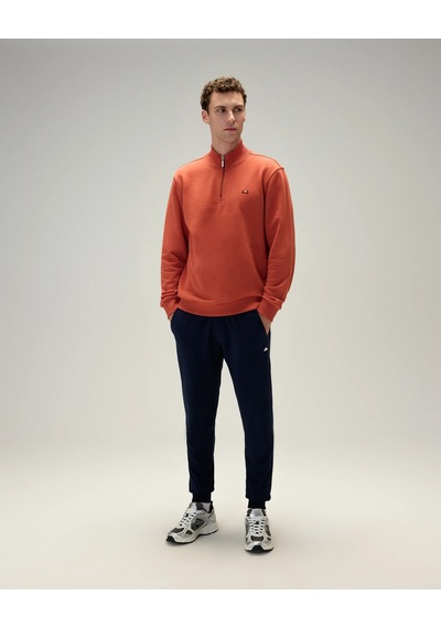 Ellesse Erkek Yarım Fermuarlı Sweat Kiremit