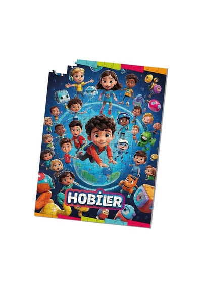 Btoys 260 Parça Puzzle Hobiler 9080