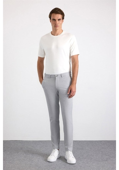 Süvari Gri Slim Casual Pantolon Spn2020500006-s05