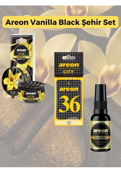 Areon Vanilla Black Şehir Set-36