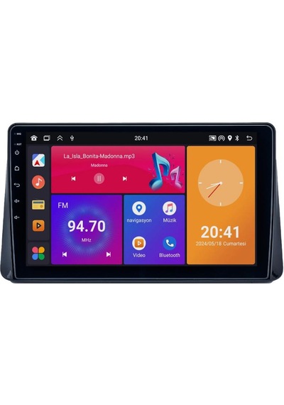 Ford Focus 5 Android Multimedya Sistemi 6-128 Myway 2019-2022 9"