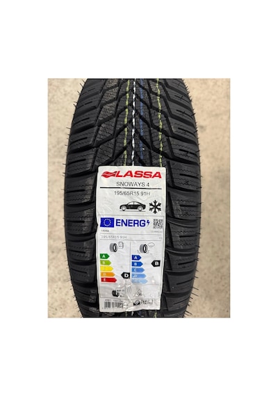 Lassa 195/65R15 95H XL 3PMSF M+S Snoways 4 Kış Lastiği -  2025