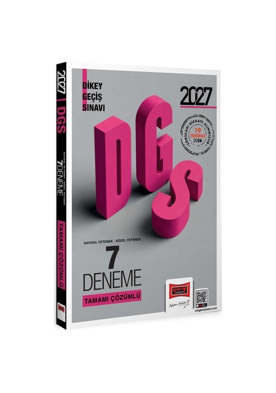 Yargı Yayınları 2027 Dgs Sayısal - Sözel Yetenek Tamamı Çözümlü 7 Deneme