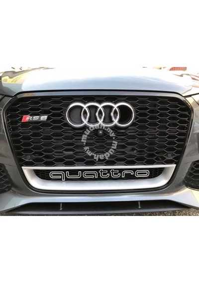 Autogp Audi A6 Rs6 Ön Panjur Izgara 2014 / 2017 C7 Pianoblack