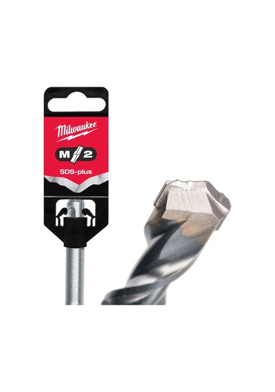 Milwaukee 7x250 MM SDS-Plus M2 Beton Matkap Ucu - 2 Elmas