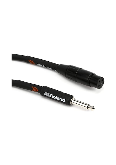 Roland Siyah Serisi Hi-z Mikrofon Kablosu, 20 Metre