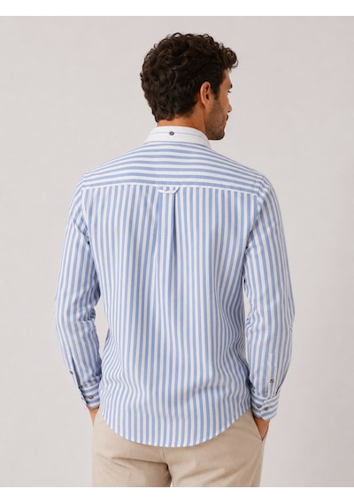 Slim Fit Uzun Kol Keten Likra Çift Desen Cepsiz Hediye Kutulu Erkek Gömlek Fs-004577 - Açık Mavi-3320 Açik Mavi Slim Fit Uzun Kol Keten Likra Çift Desen Cepsiz Hediye Kutulu Erkek Gömlek Fs-004577 - Açık Mavi-3320 Açik Mavi