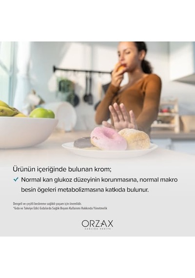 Orzax Krom Pikolinat 20 Mcg 90 Kapsül