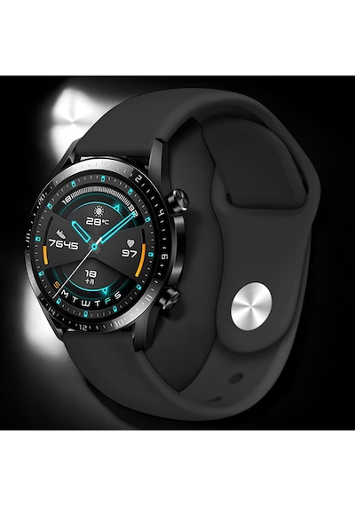 Huawei Watch Gt 3 46mm İçin Uyumlu Silikon Kordon