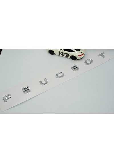 Dk Tuning Peugeot Bagaj Ön Panjur Krom Abs Yazı Logo Amblem Bagaj Arma