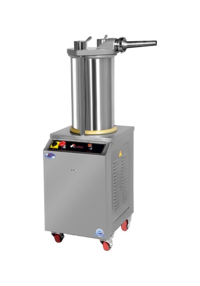 Çağdaş Komple Paslanmaz 550 Kg/saat Hidrolik Sucuk Dolum Makinesi 220v