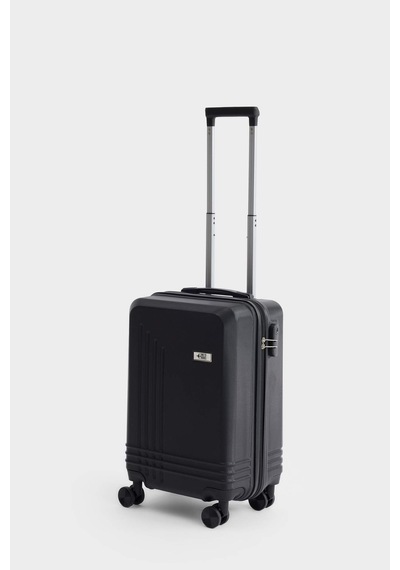 Defacto Unisex Sert Kapaklı Çekçekli Küçük Valiz H2404axnsbk59 Siyah-bk59