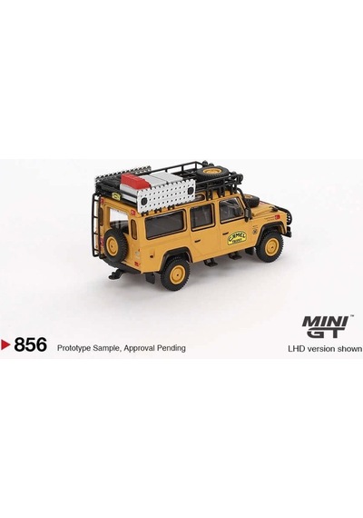 1/64 Land Rover Defender 110 1989 Camel Trophy Amazon Team Turkey Turkey Exclusive Mgt00856 Sarı