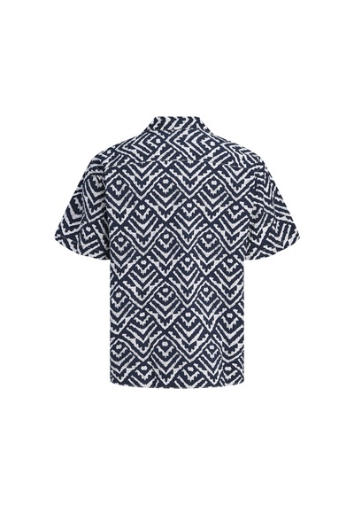 Jack & Jones Erkek Resort Yaka Gömlek - Milo - 12288928 Sky Captain