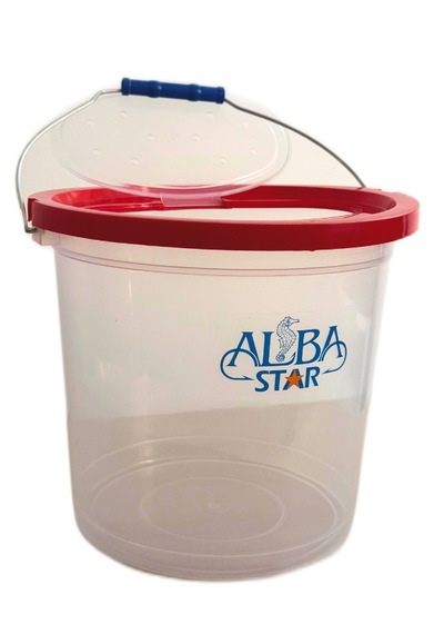 Şeffaf Kova 10lt Albastar