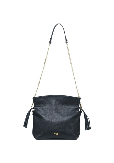 Omuz Çantası Kadın Raquel Piumelli Milano Bag D28 Black Siyah