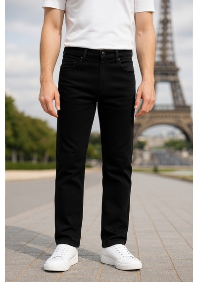 Cedy Denim Regular Fit Jean Martin Yüksek Bel Standart Kesim Esnek Kot Pantolon C336 Siyah Cedy Denim Regular Fit Jean Martin Yüksek Bel Standart Kesim Esnek Kot Pantolon C336 Siyah